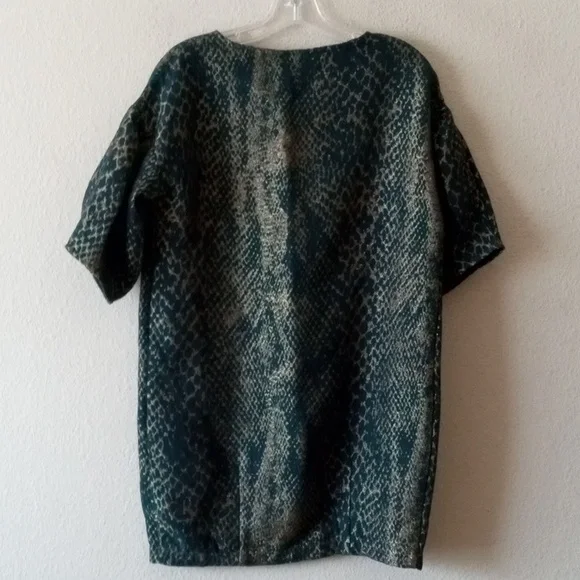 Eve Gravel metallic snake Mini dress - Picture 6 of 7